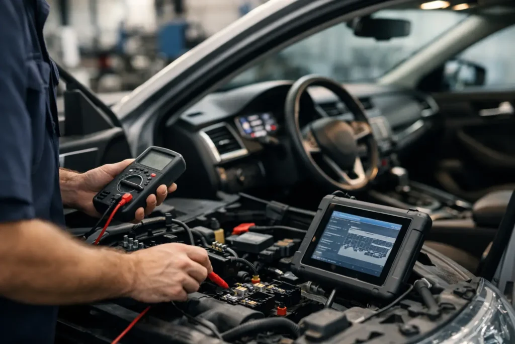 Auto Electric Diagnosis That Finds the Fault